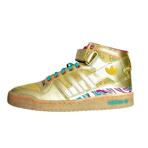 New! adidas Forum Mid Carnival Men’s 11.5 - Picture 8 of 15